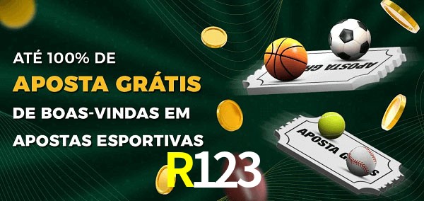 R123 Ate 100% de Aposta Gratis